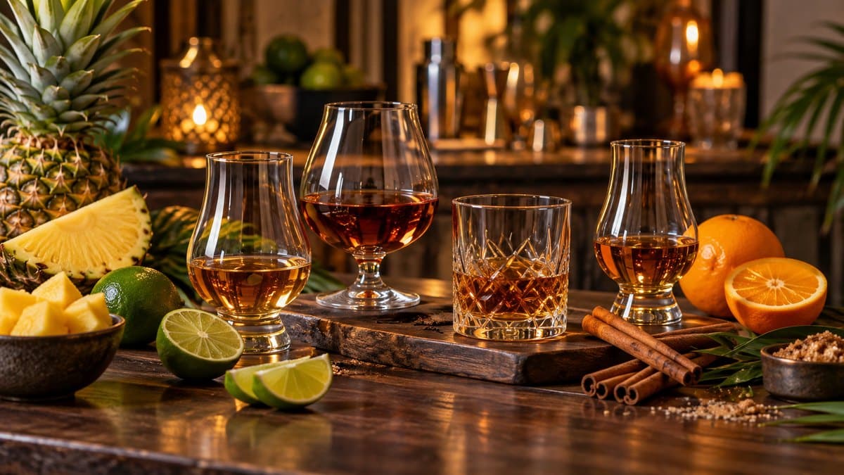 Photo culinaire illustrant : Quel rhum choisir pour un punch réussi ?