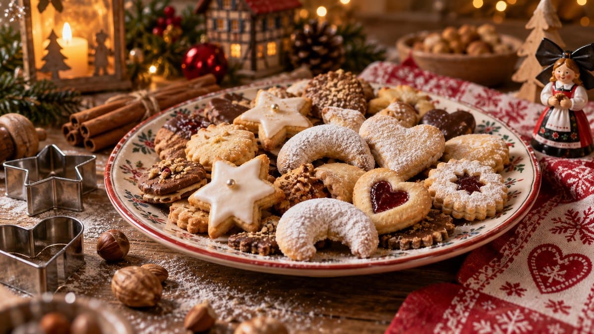 Photo culinaire illustrant : Bredele de grand-mère : la recette alsacienne des biscuits de Noël